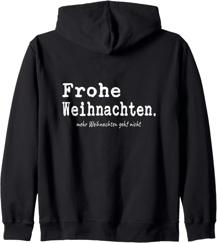 Anti Weihnachten, gegen Kommerz des Weihnachtsfestes Kapuzenjacke