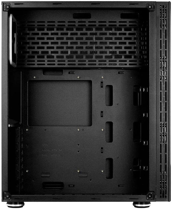 AeroCool TORPRO - PC-Gehäuse, E-ATX, Gehärtetes Glas, 4 Lüfter RGB 14cm schwarz única Schwarz TORPRO