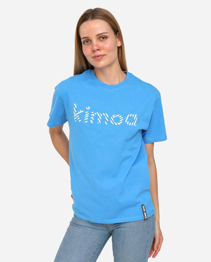 Kimoa Unisex Blau (Streaky Eco Light Blue) T-Shirt (1er Pack) XS-S Himmelblau, XS-S Himmelblau