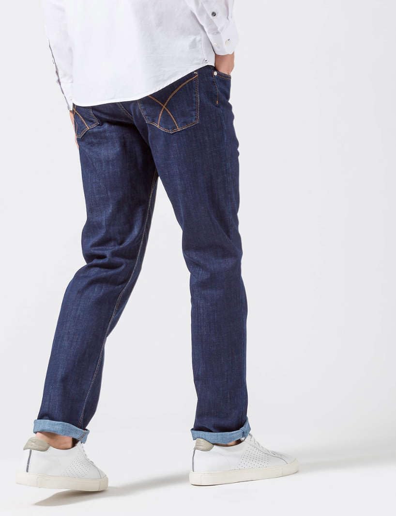 BRAX Herren Style Cooper Masterpiece Jeans Mid Blue 42W / 34L, Mid Blue 42W / 34L