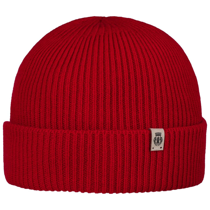 Roeckl Damen Essentials Umschlagmuetze Mütze 53-59 Dunkelrot, 53-59 Dunkelrot