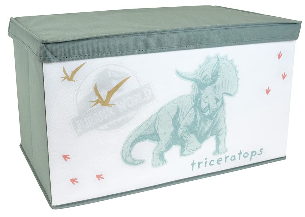 Fun House, Kinder Jurassic World 713503 Spielzeugkoffer, zusammenklappbar, 55,5 x 34,5 x 34 cm, Holz