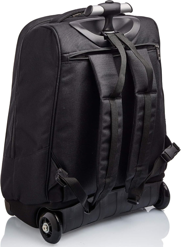 Invicta TROLLEY, 2 in 1, Schulranzen mit Rollen, Rucksack mit Trolleyfunktion für Schule, Reisen, Mä