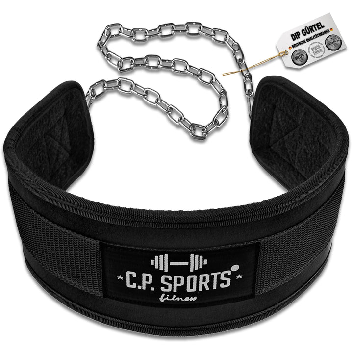 C.P.Sports Dip-Gürtel Standard G5-1, Gürtel für Zusätzliches Gewicht bei Klimmzügen & Dips
