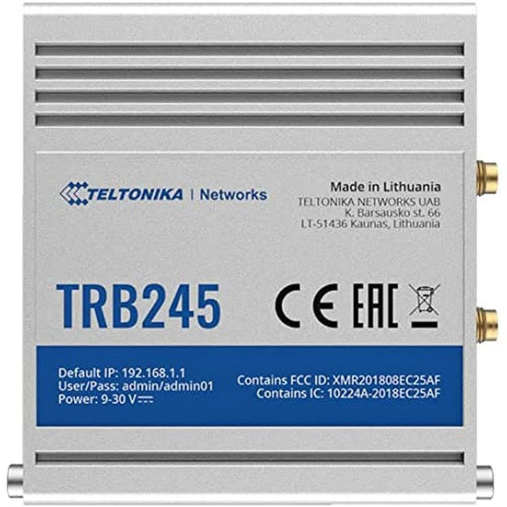 Teltonika TRB245 Industrial M2M LTE CAT 4 Gateway TRB245000000, 150, W125727569 (4 Gateway TRB245000