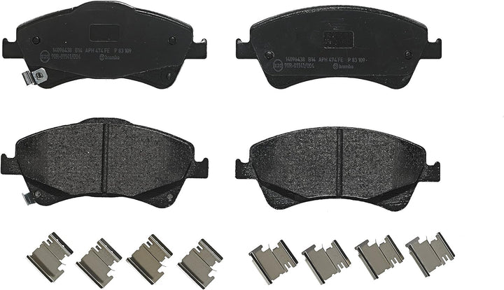 Brembo P 83 109 Bremsbelagsatz, Scheibenbremse - (4-teilig)