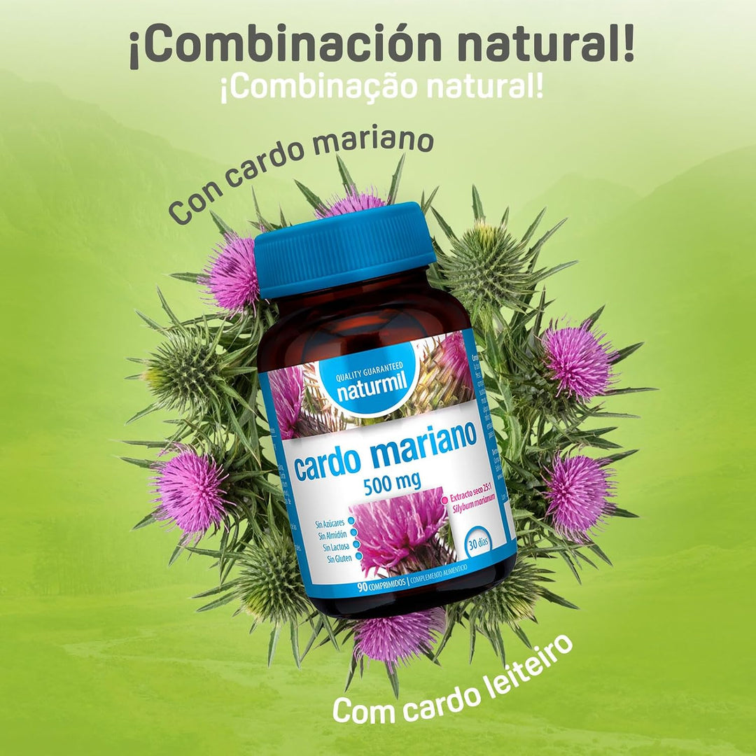 Naturmil Cardo Mariano 500 Mg 90 Comp