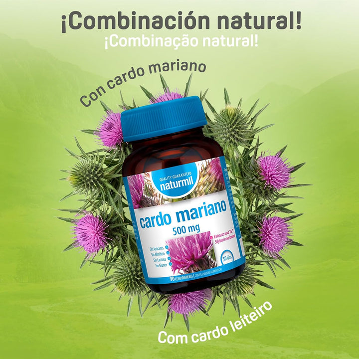 Naturmil Cardo Mariano 500 Mg 90 Comp