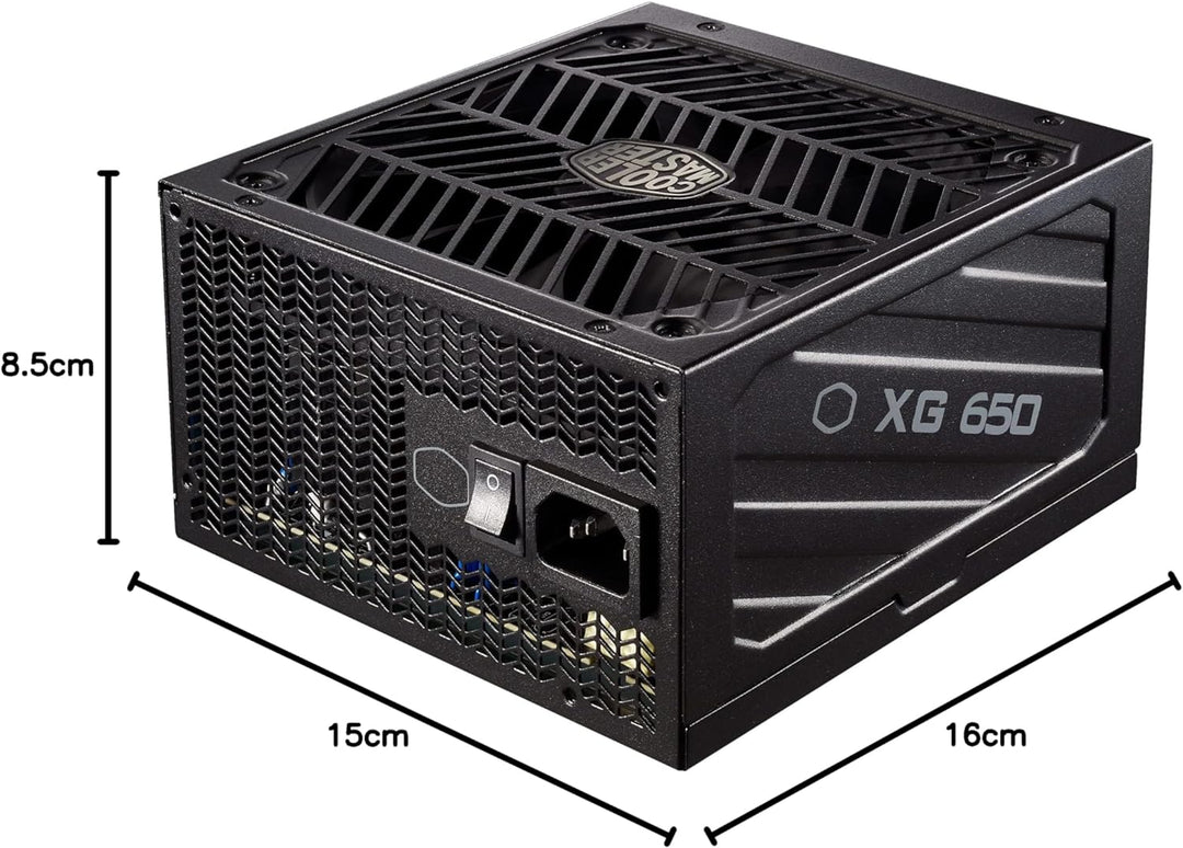 Cooler Master XG650 Platinum PC-Netzteil (EU) - 80 PLUS Platinum (+92% Effizienz), 650W Power Supply