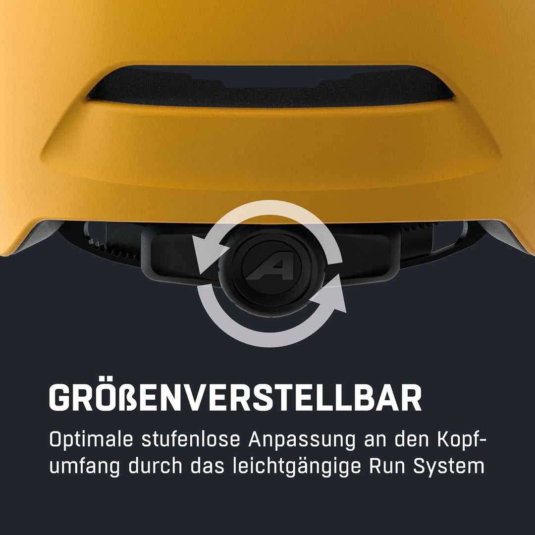 ALPINA SOHO - Extrem Robuster, Leichter & Individuell Anpassbarer Urban Fahrradhelm Für Erwachsene b