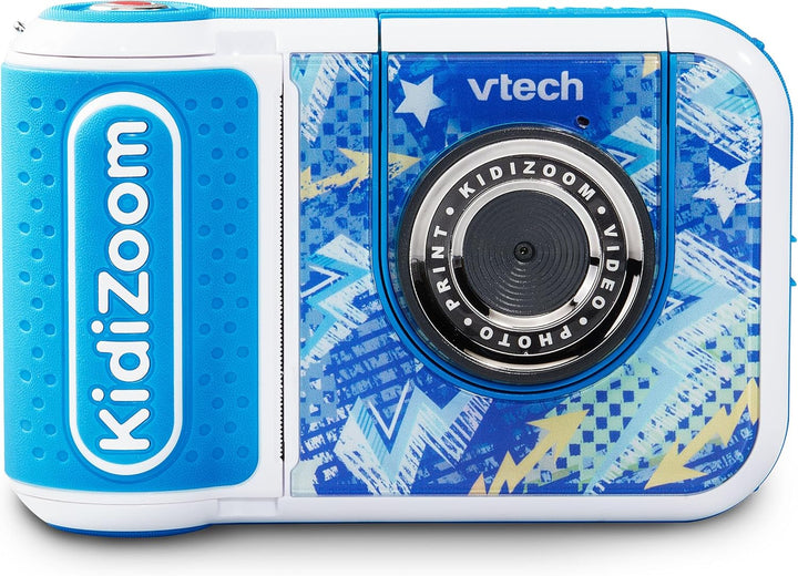 Vtech KidiZoom Print Cam Scrapbook Bundle blau - Kreative Kamera, die Bilder direkt ausdrucken kann