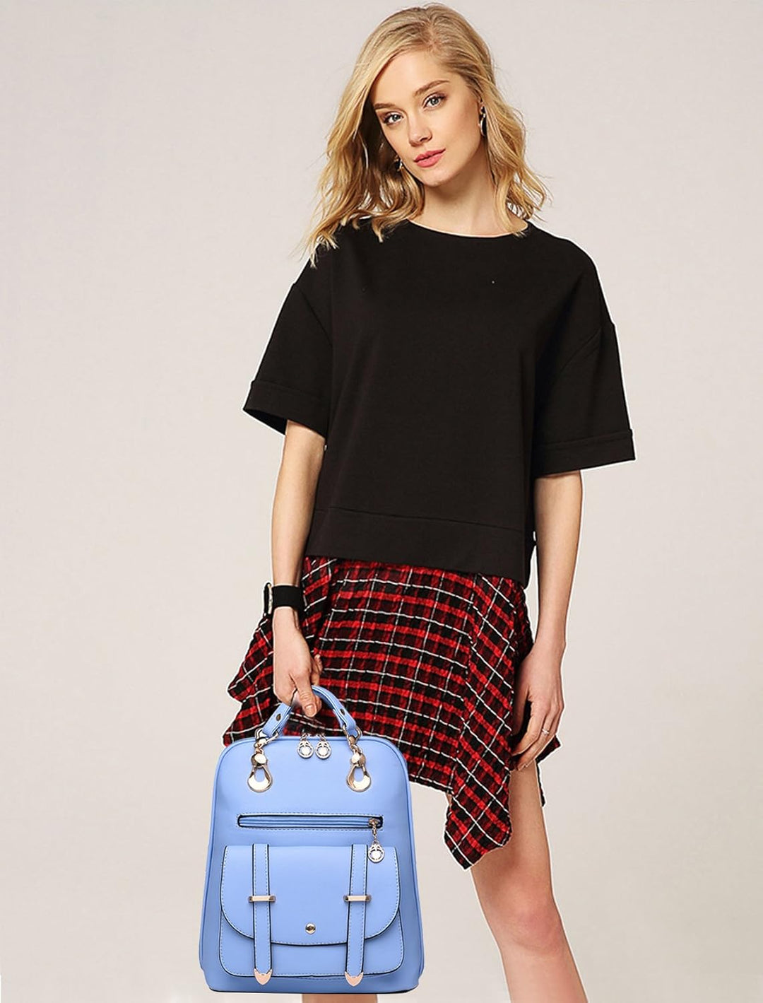 NICOLE&DORIS Damen Rucksack Mädchen Schulrucksäcke Rucksack Hochschulreise im Freienbeutel Mädchen S