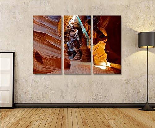 islandburner Bild Bilder auf Leinwand Antelope Canyon Arizona 3p XXL Poster Leinwandbild Wandbild De