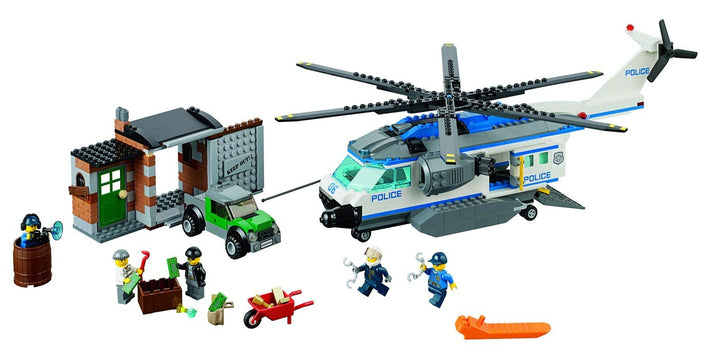 LEGO 60046 - City Verfolgung mit dem Polizei-Hubschrauber, Hubschrauber