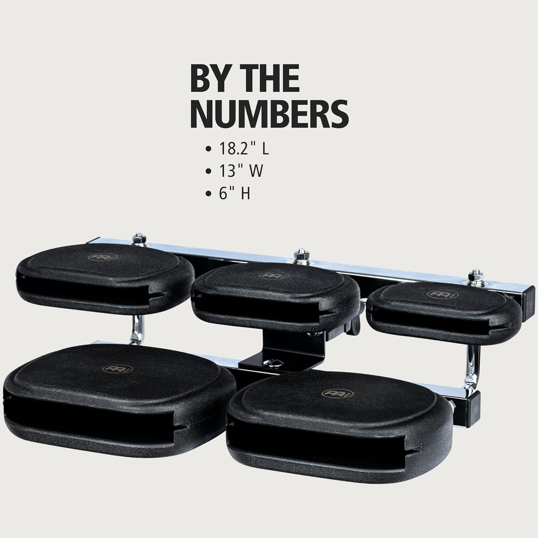 Meinl Percussion Synthetic Temple Block Set