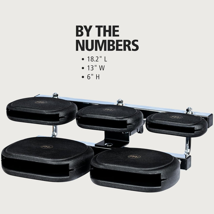 Meinl Percussion Synthetic Temple Block Set