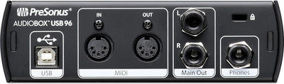 PreSonus AudioBox 96 Studio Bundle - Interface, Mikrofon & Kopfhörer mit Software inklusiv Studio On