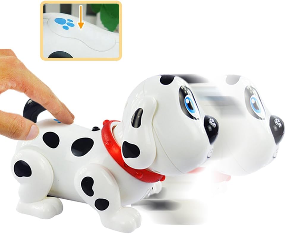 WEofferwhatYOUwant Roboterhund - Elektronisches Haustier Harry - Baby Interaktives Spielzeug - Dalma