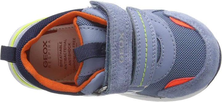 Geox Baby-Jungen B Rishon Boy B Erste Schritte 20 EU Dk Sky Navy, 20 EU Dk Sky Navy