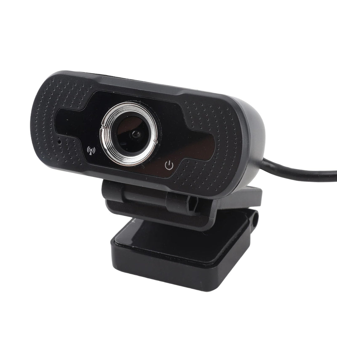 Compute-Webcam, 1080P 30Fps Video-HD-Kamera, Geräuschunterdrückendes Mikrofon, Weitwinkel, USB 2.0 P