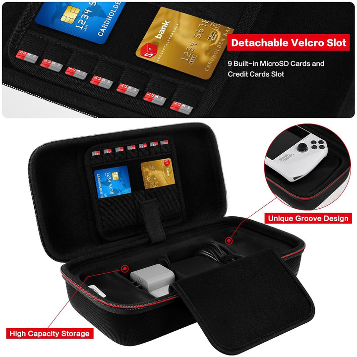 ivoler Tasche Kompatibel mit ASUS ROG Ally X / ROG Ally / Nintendo Switch 2, Portable Protective Har