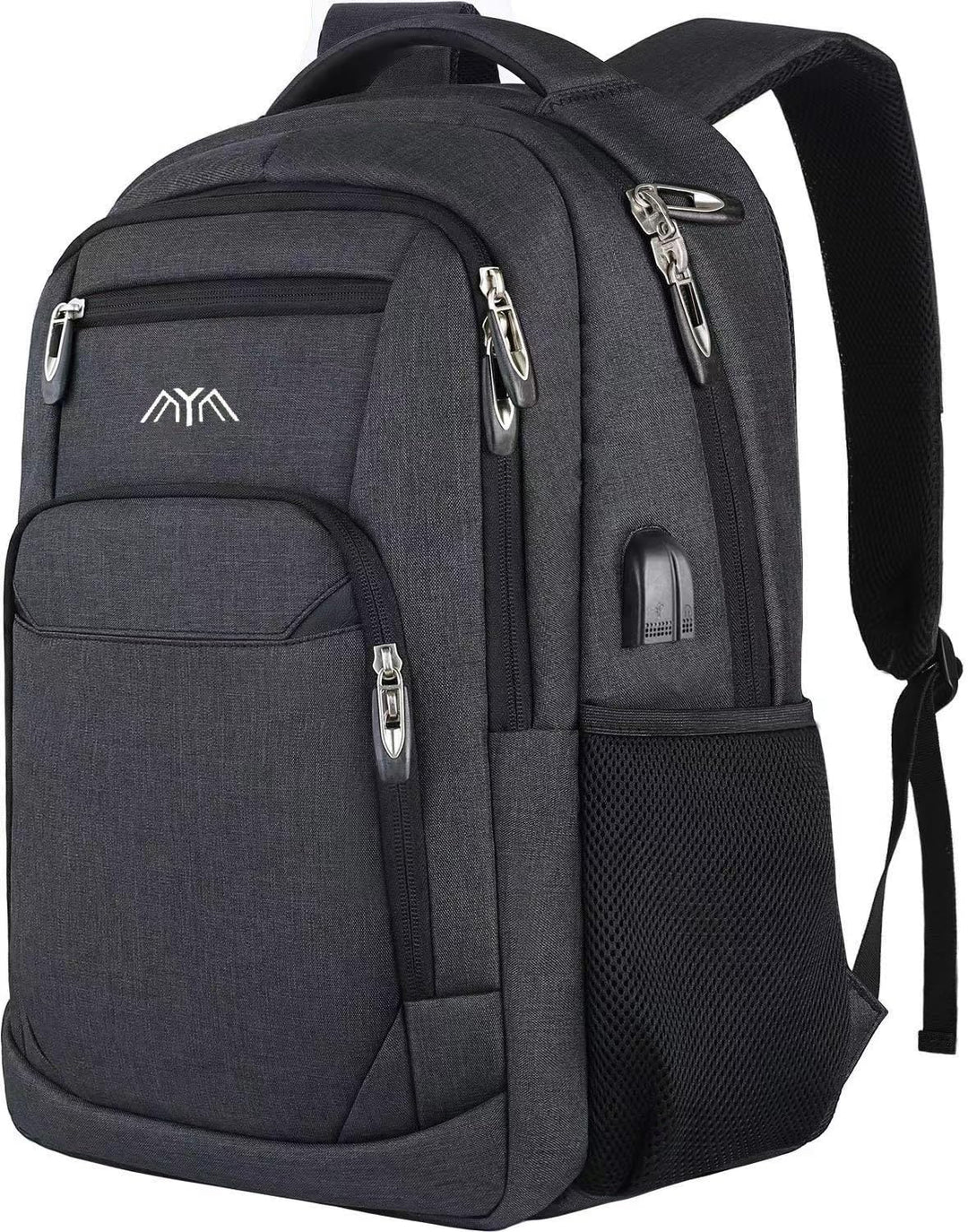 Rucksack Herren, Schulrucksack Jungen Teenager Laptop Rucksack Schule Daypacks für Arbeit Wandern Re