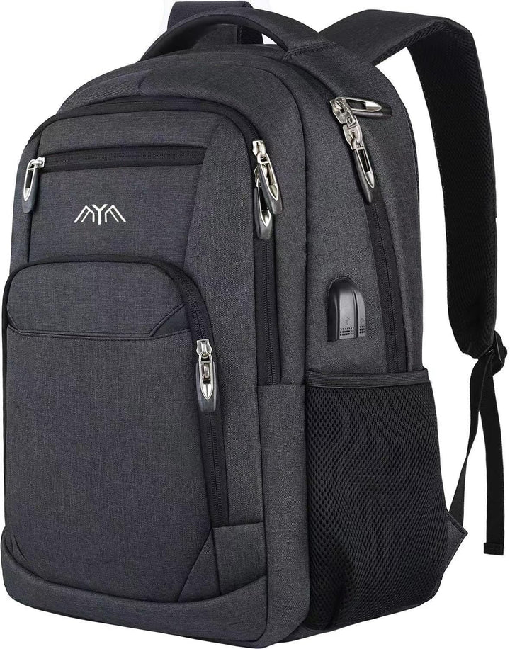 Rucksack Herren, Schulrucksack Jungen Teenager Laptop Rucksack Schule Daypacks für Arbeit Wandern Re