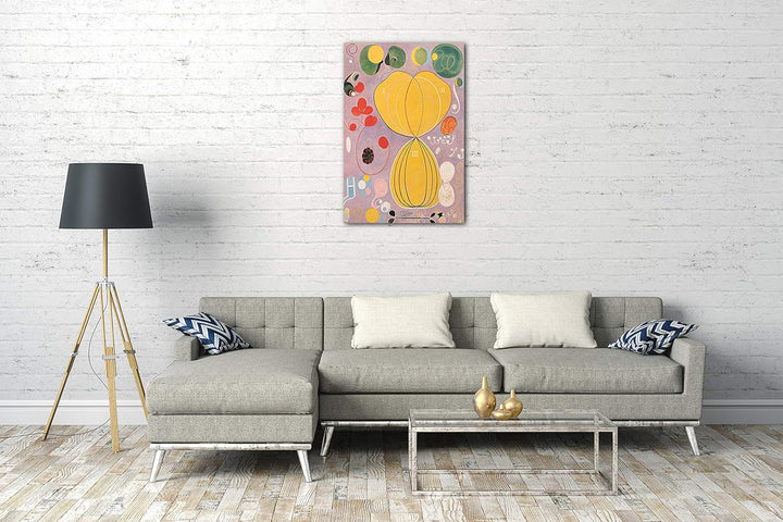 Printed Paintings Leinwand (60x80cm): Hilma af Klint - The Ten Largest, No 7, Adulthood (1907) 60x80