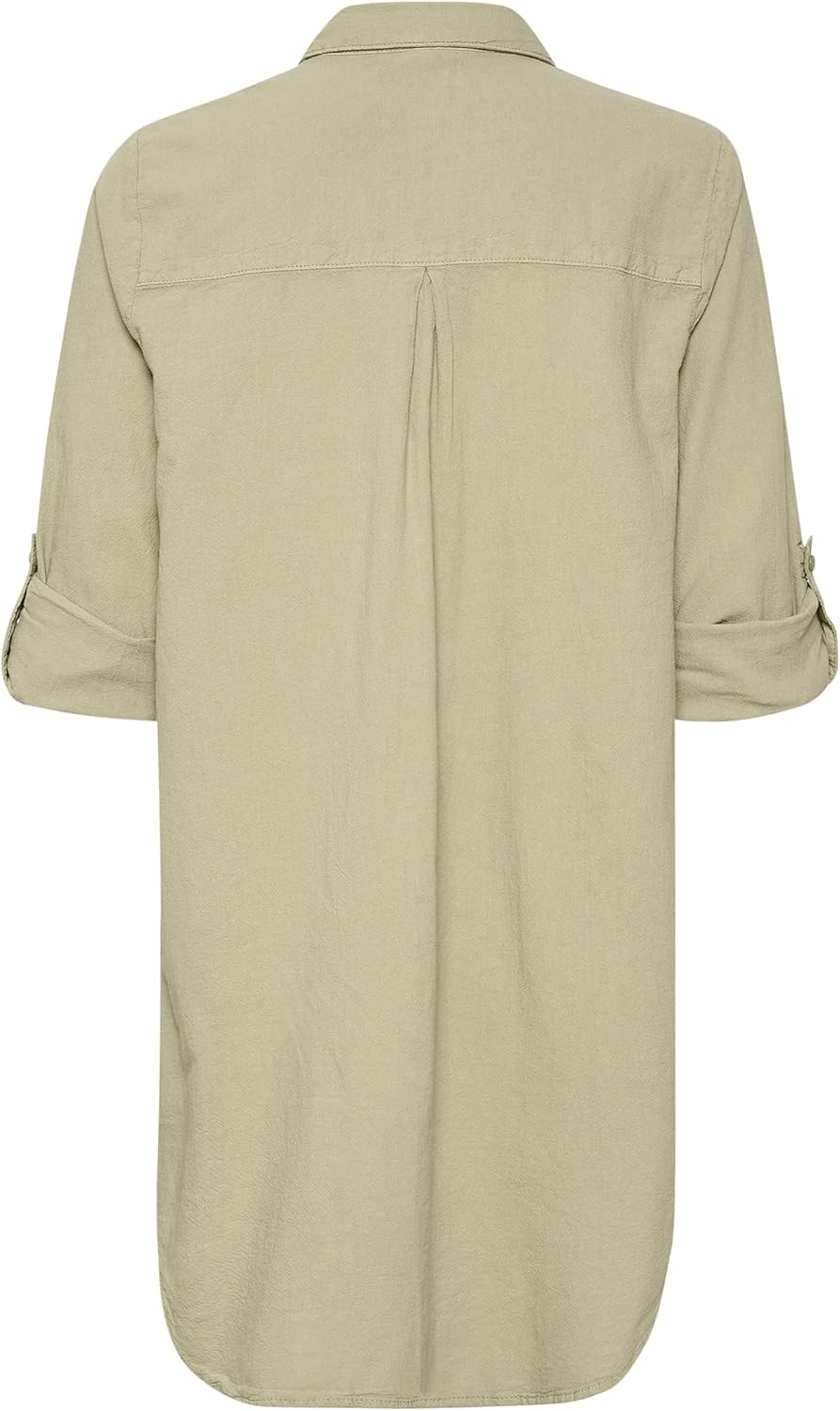 KAFFE Langarm - Hemd KAnaya Damen Hemd Langarm Kragen Lang Casual Hemdbluse