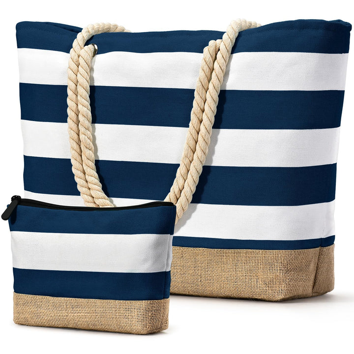 oscaurt Strandtasche Badetasche XXL Shopper Tasche Damen Umhängetasche Wasserdicht Beach Tote Bag mi