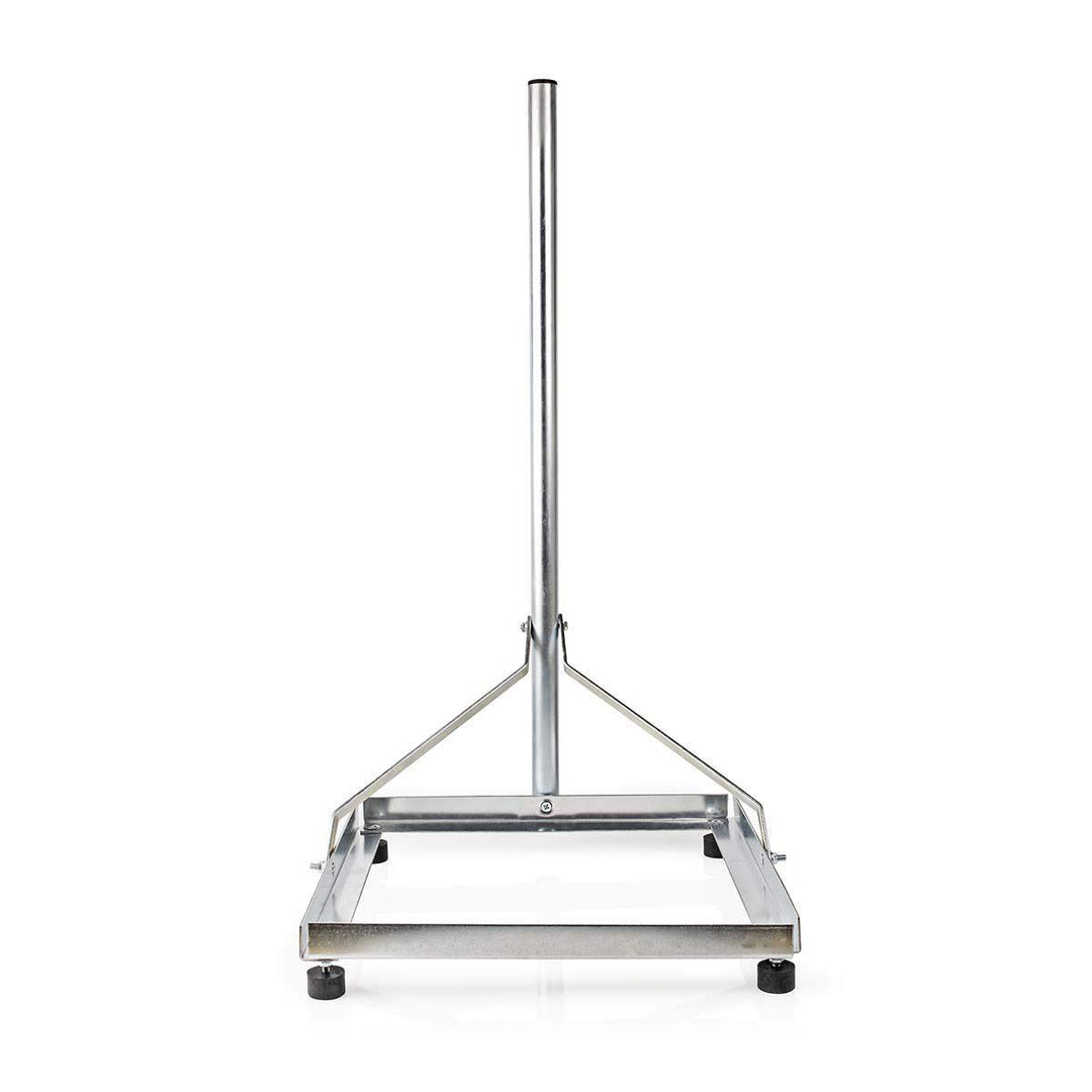 Nedis - Satellit Ständer Balcon - 1 x 50 x 50 x - Stahl 1 x 50 x 50 cm Silber, 1 x 50 x 50 cm Silber