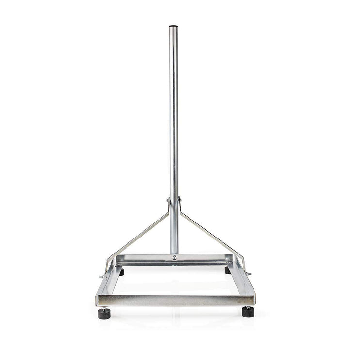Nedis - Satellit Ständer Balcon - 1 x 50 x 50 x - Stahl 1 x 50 x 50 cm Silber, 1 x 50 x 50 cm Silber