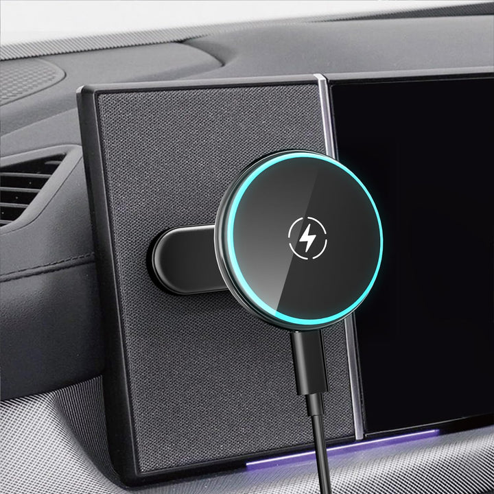 Qi2-15W Magnetische Handyhalterung mit Ladestation für Hyundai Ioniq 5/5N 2022-2025, Ioniq 9 2026, K