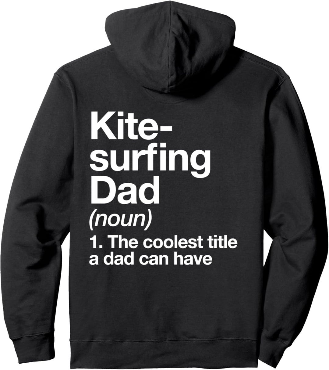 Kitesurfen Kitesurfing Dad Definition Lustiger Sport Pullover Hoodie