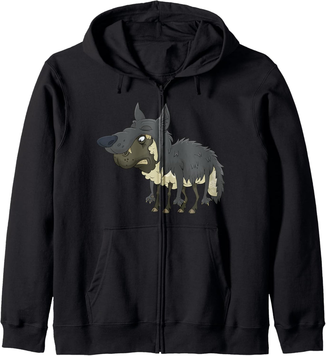 Lustig Schaf Wolf Schafzucht Schafzüchter Lamm Fun Schäfer Kapuzenjacke