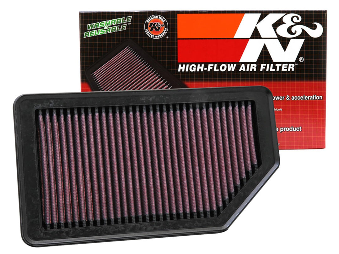 K&N 33-2472 Motorluftfilter: Hochleistung, Prämie, Abwaschbar, Ersatzfilter,Erhöhte Leistung, 2011-2