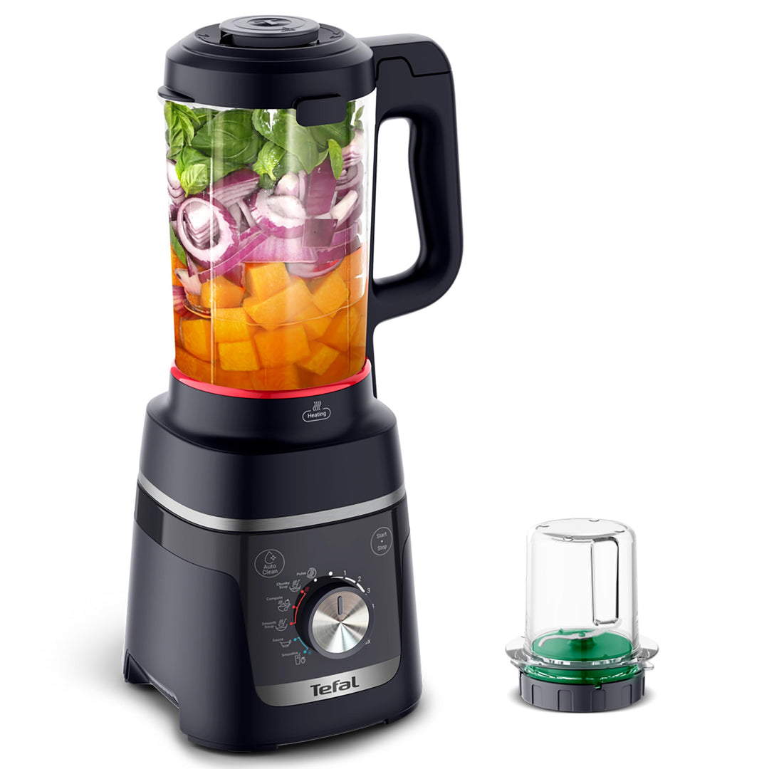 Tefal Blendforce Cook Standmixer mit Kochfunktion, 5 Automatikprogramme, für warme und kalte Speisen