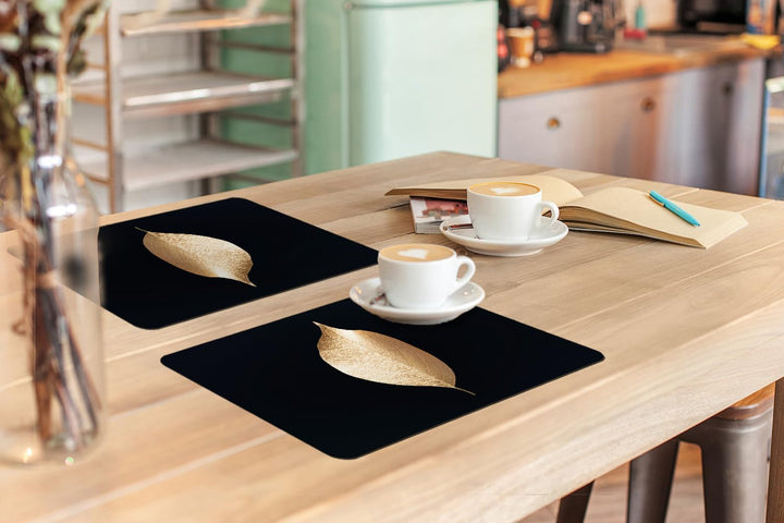 KitchenYeah© Platzsets Abwaschbar 6-Teilig 45x30 cm Tischsets Platzdeckchen Platzset Unterlage Tisch