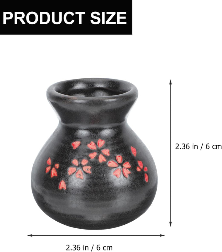 PRETYZOOM Trockeneis-Keramikbecher Für Sashimi-Dekoration 12X6X6Cm Hitzebeständig Kältebeständig Kre