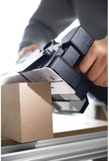 Festool Hobel HL 850 EB-Plus (mit Hobelkopf, Parallelanschlag, Falztiefenanschlag, Absaugadapter, In