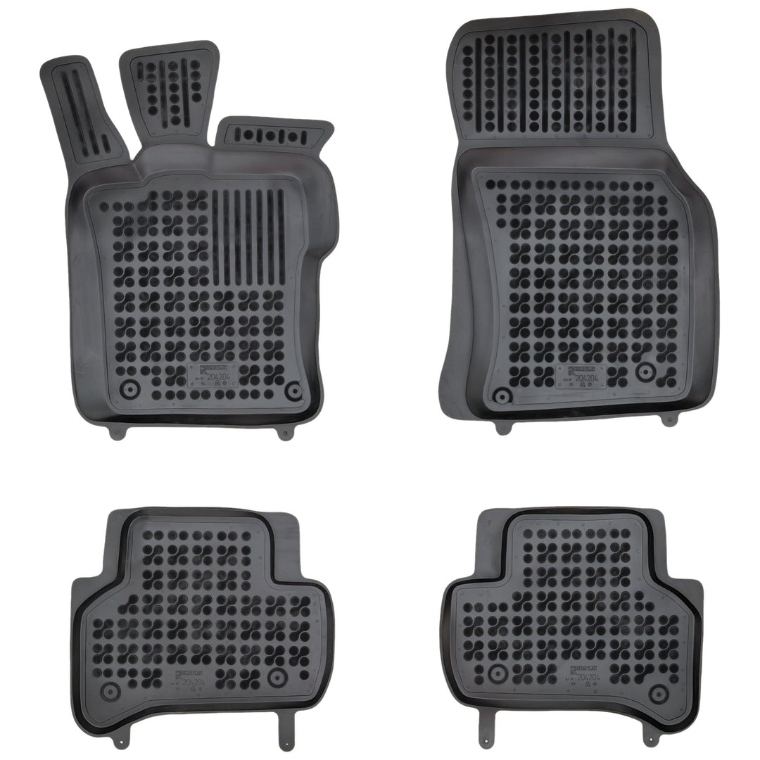 SMK Auto fussmatten gummimatten passt für Jaguar XE ab 2015 fussmatten Auto für alle Jahreszeiten, d