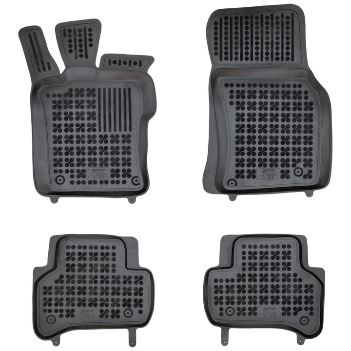 SMK Auto fussmatten gummimatten passt für Jaguar XE ab 2015 fussmatten Auto für alle Jahreszeiten, d