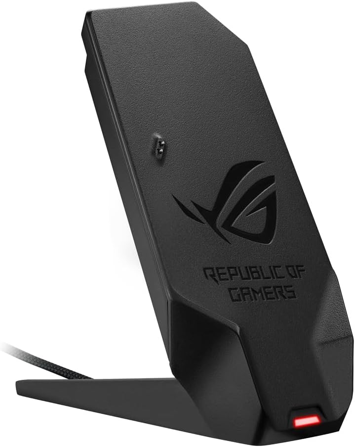 ASUS ROG Spatha X Gaming Maus (kabellos, kabelgebunden, magnetische Ladestation, 12 programmierbare