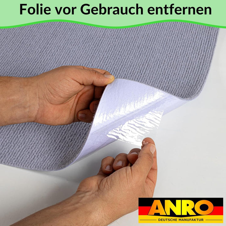 ANRO Bodenschutzmatte Bürostuhl Unterlage Schreibtischstuhl Unterlage Bürostuhl Teppich rutschfeste