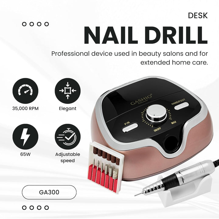 Nagelfräser für Gelnägel | Nail Drill 65W | Elektrische Nagelfeile | Maniküre Pediküre Set Elektrisc