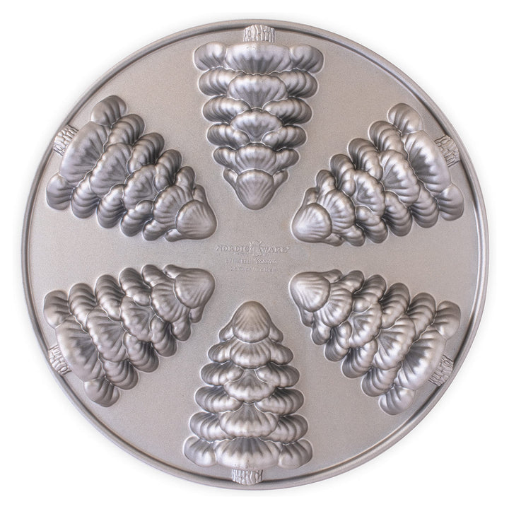 Nordic Ware Cakelet-Pfanne, 2,5 Tassen, silberfarben