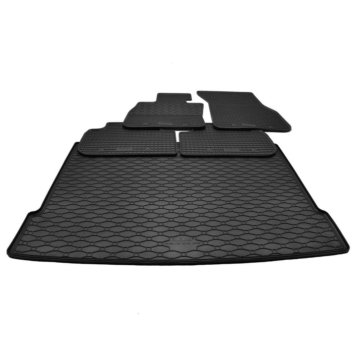 Gummifussmatten+Kofferraum Set passend für BMW 1er F40