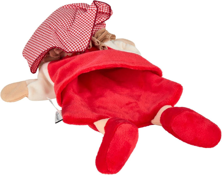 Sterntaler 3601817 Handpuppe Gretel, 28 x 27 x 9 cm, Rot, Gretel