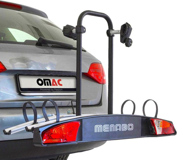 Menabo Fahrradträger Merak S Anhängerkupplung Heckträger 2 Fahrräder | Heckträger Fahrrad Faltbar Ab