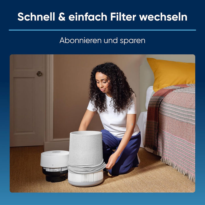 Blueair Original HEPASilent Ersatzfilter für Blue 3450i Luftreiniger - Entfernt 99,97% der Pollen, S